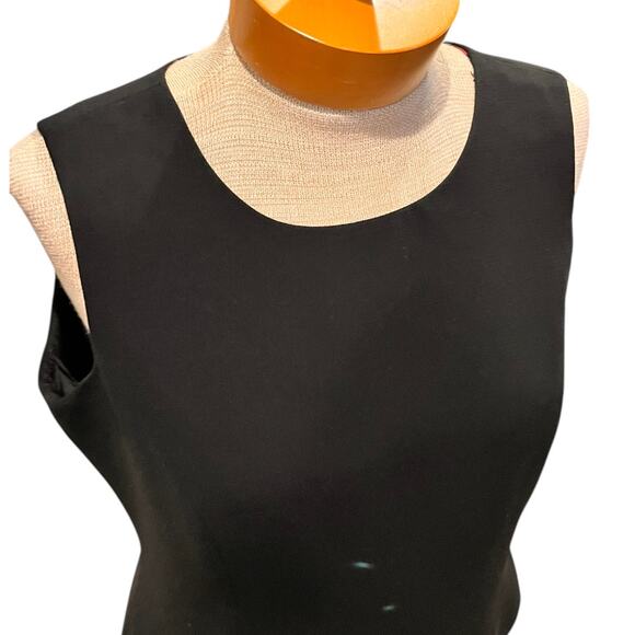 Calvin Klein Cocktail Dress Business Midi Size 10P Minimalist Modern - Picture 3 of 6